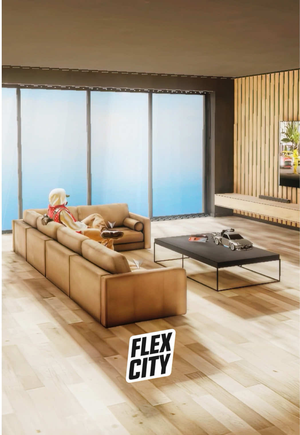 🏠YOUR NEW HOME IN FLEX CITY! Get ready to own your own place — expand with new rooms, store and showcase your rides in a garage, and invite friends over. Cozy flat or luxury Penthouse… your home is coming 🤫 ⚡️ Update 1.6 — coming soon #flexcity #onlinegame #openworld #mobilegame