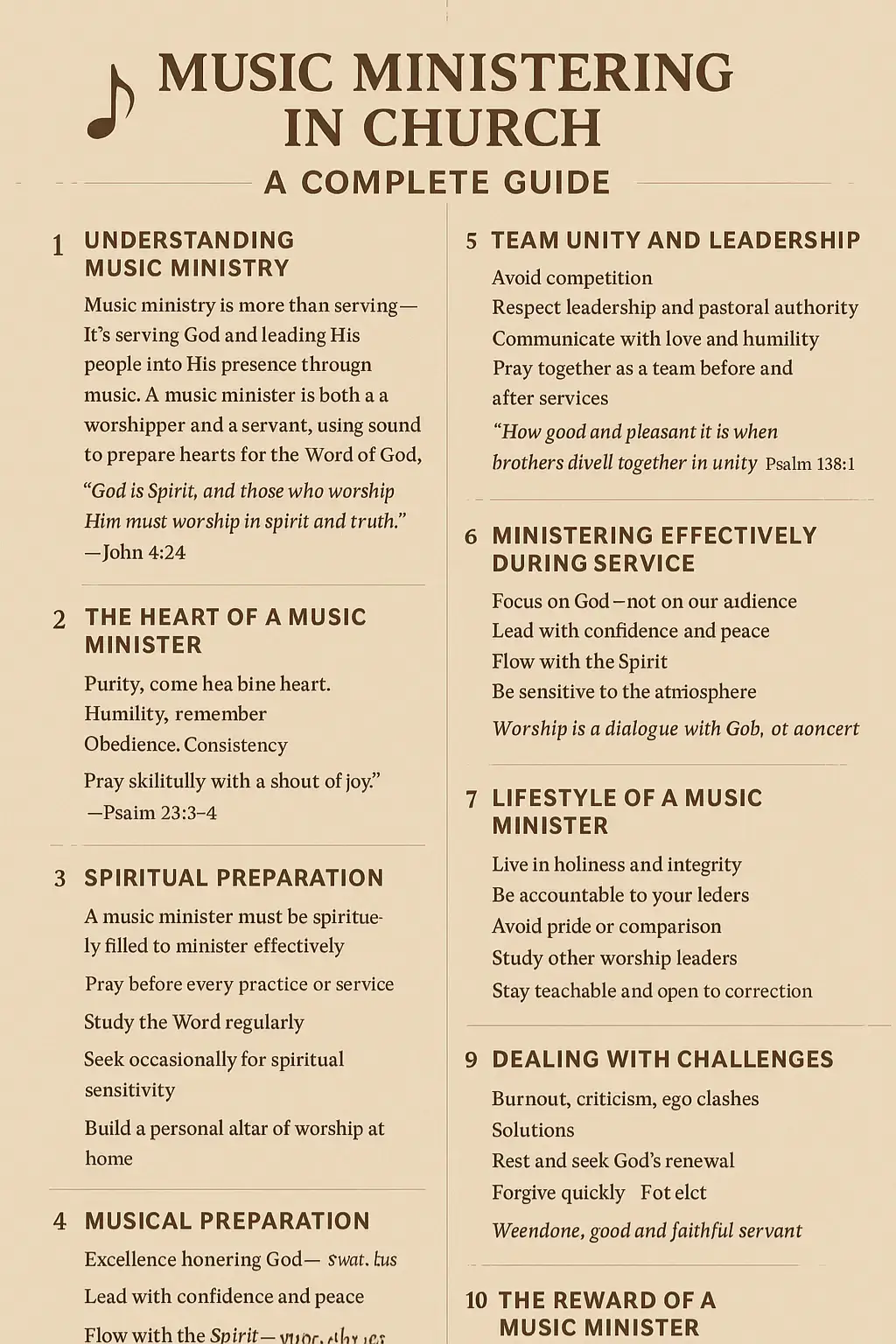 Worship is more than a song — it’s a ministry of the heart. 🎶 As a music minister, your voice is a vessel for God’s presence. Stay pure, stay humble, and lead others into His glory with excellence and sincerity. 💫 #MusicMinistry #WorshipLeader #ChurchWorship #GospelMusic #ServeWithExcellence          