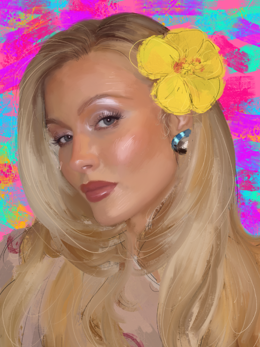 🌺🐬 #zaralarsson #midnightsun #zaralarssontour #art #fyp @Zara Larsson 