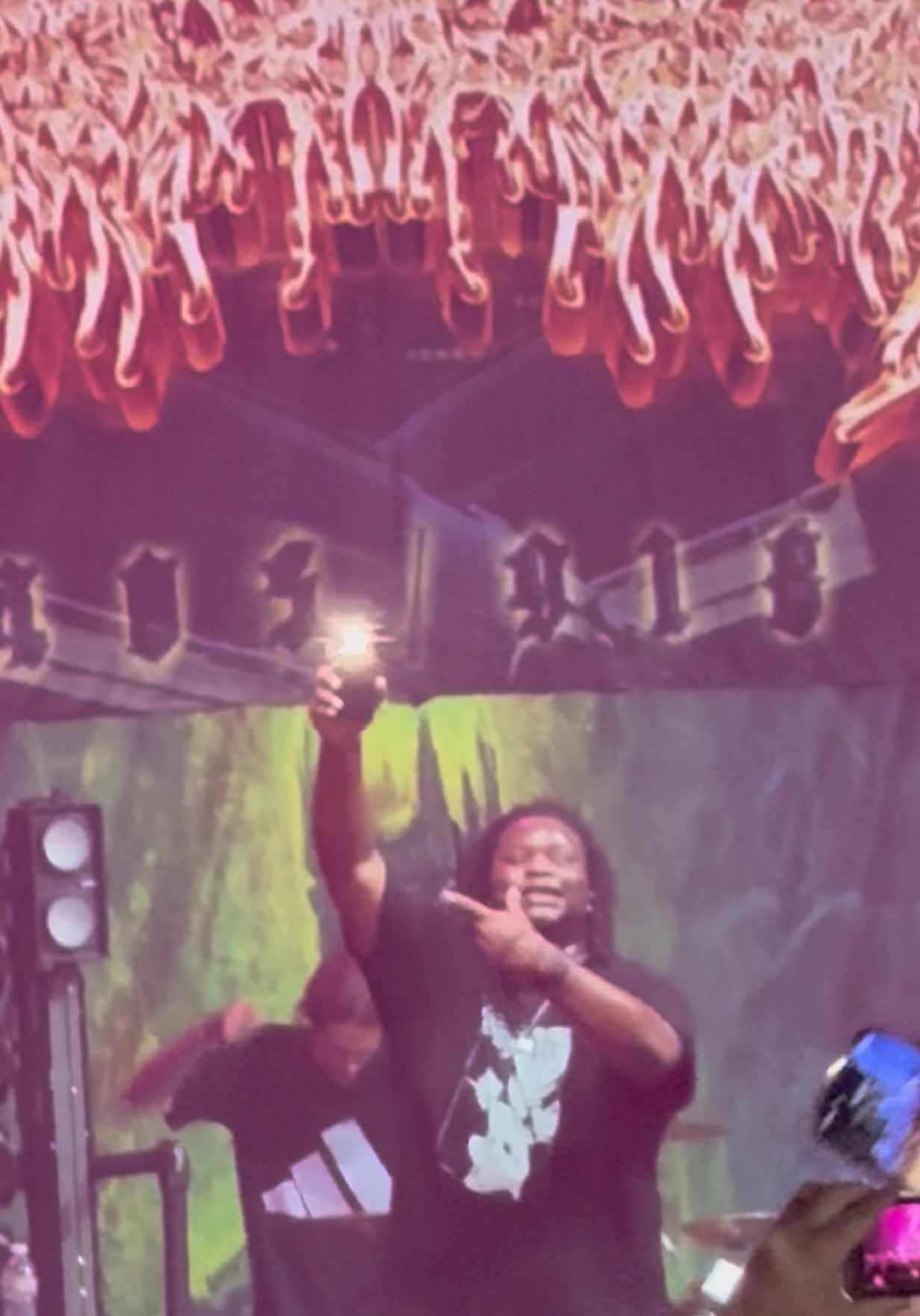 Always nice seeing fellow okies out of their natural habitat.  #peelingflesh #lornashore #irvingtx@PEELINGFLESHOK  