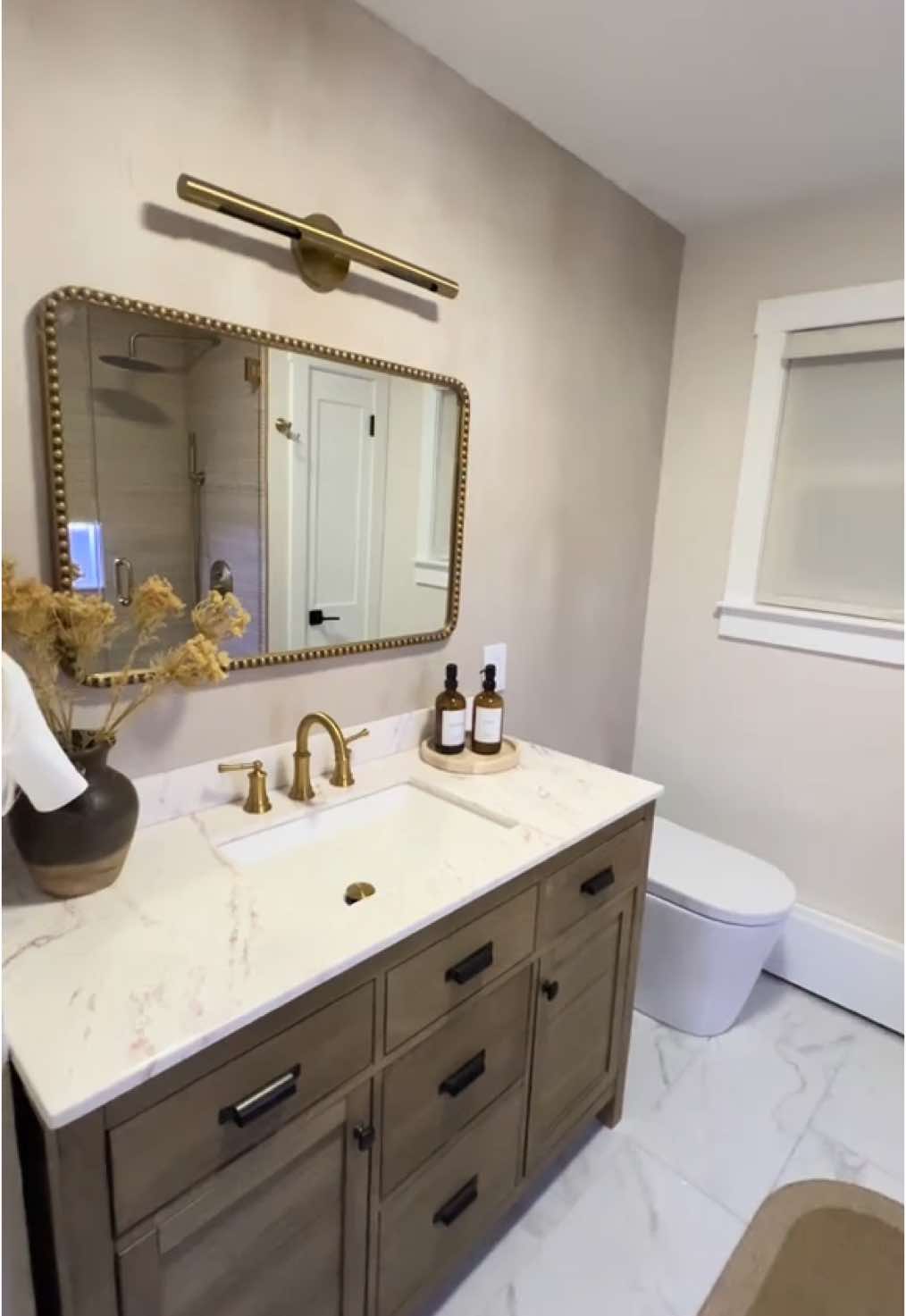 Bathroom remodel                    links are on my bio! #remodel #Home #fyp #capcut #doityourself #bathroommakeover #CapCut 