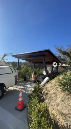 Totaled My Tuck When The #buildingcollapse #sora #sora2 