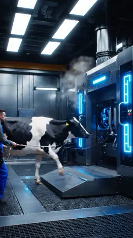 Ai Cow and Cat Videos #frypgシ #funnytiktok #viralshorts  #aicontent  #crazy 