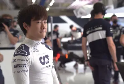 He was such a baby🥹🥹  #yukitsunoda #tsunoda #yt22  #f1 #formula1 22