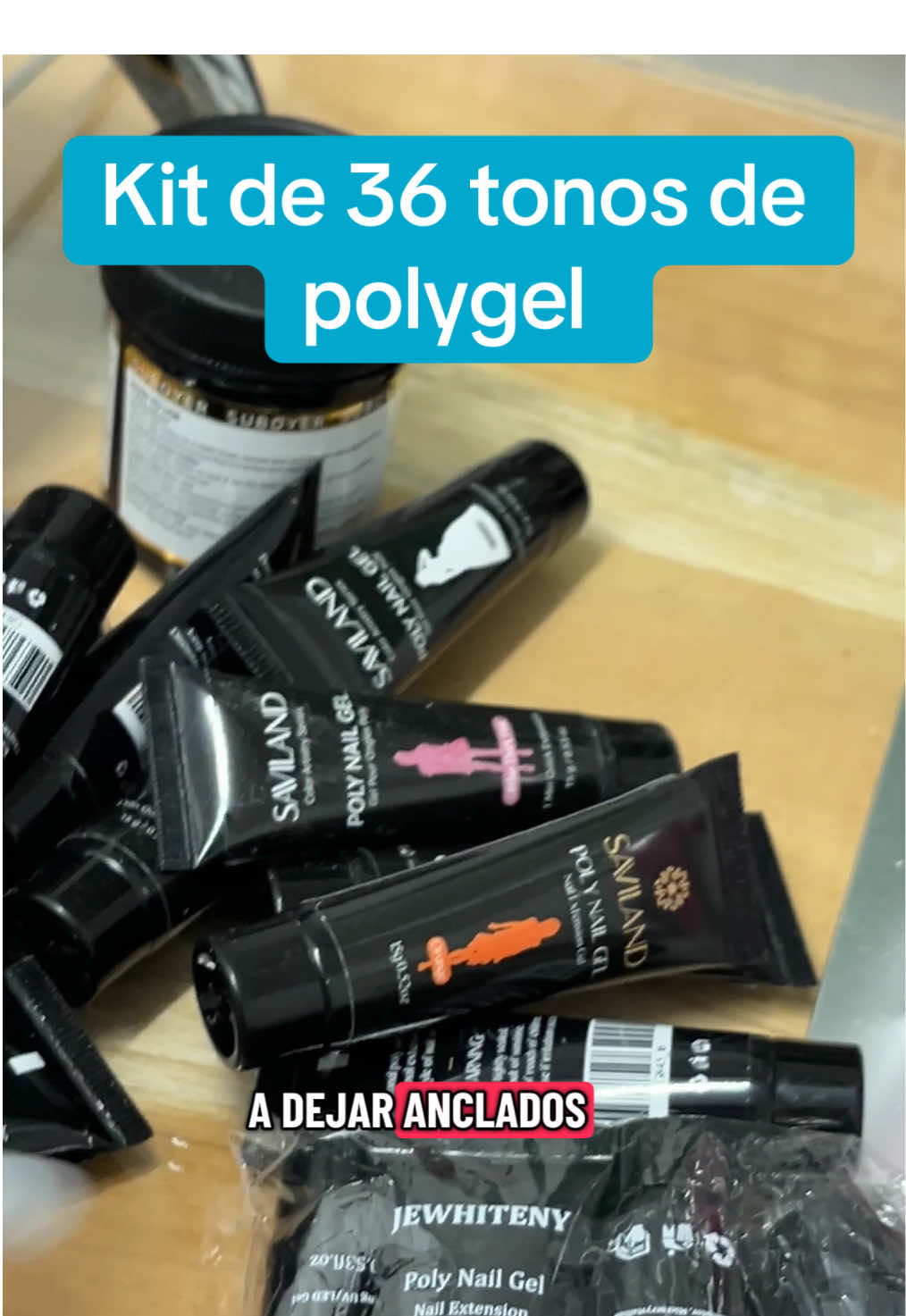 Kit de 36 tonos de polygel ✅ 
