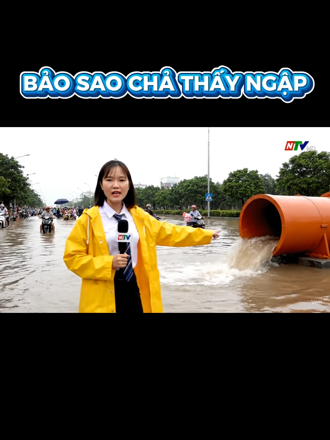 Bảo sao chả thấy ngập bao giờ. #xuhuong #tintuc #bao