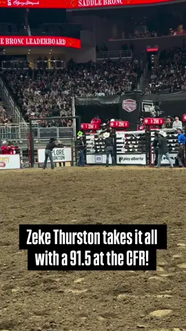 Zeke Thurston and Squash Blossom Steely Dan made sure it wasn’t over until they topped the leaderboard. A 91.5-point ride later and Thurston eyes a sixth consecutive Canadian title!