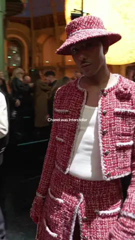 Past, present, future! #chanel #pfw #matthieublazy #pedropascal 