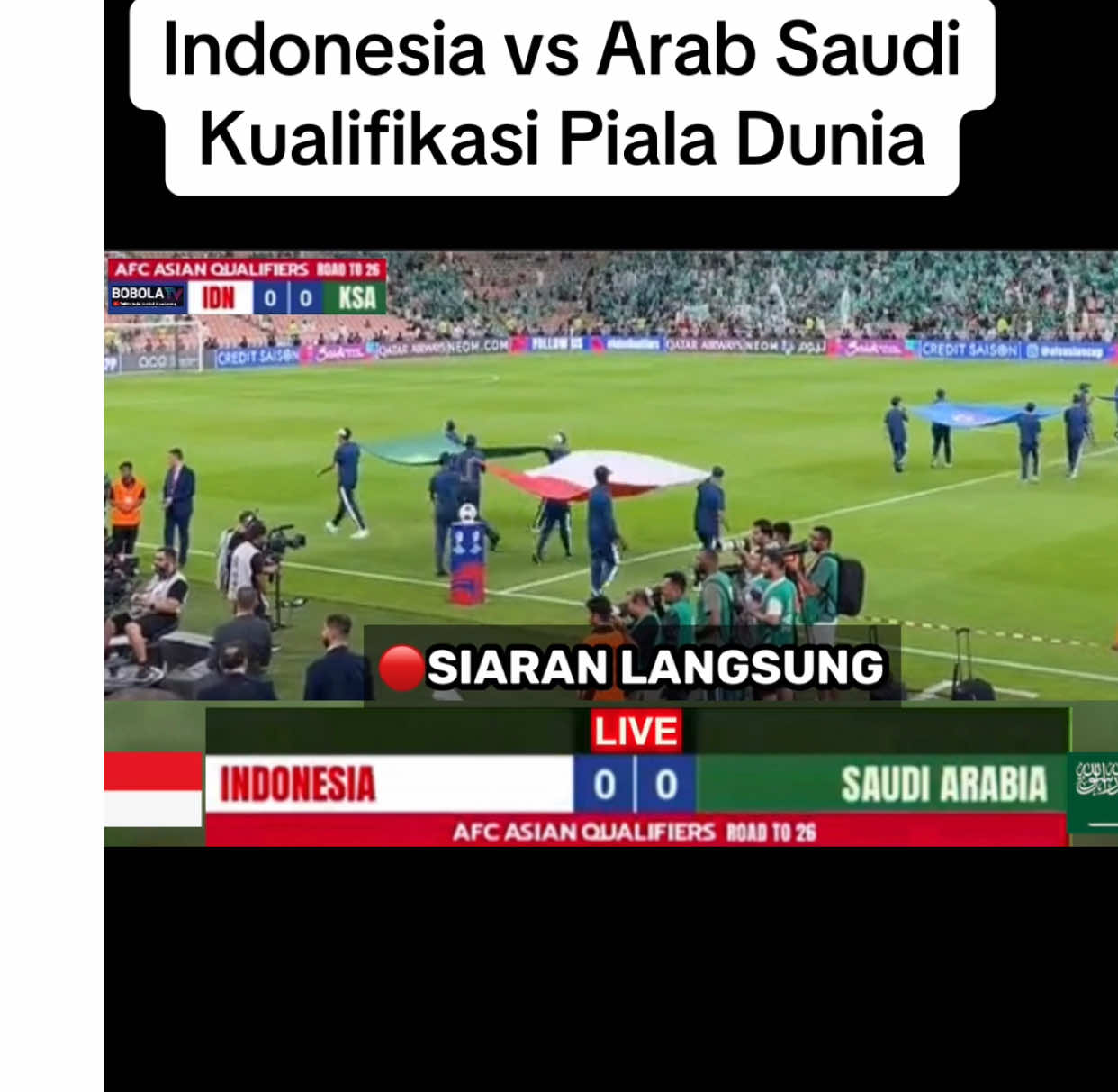 #timnasindonesia #fyp #live #olahragatiktok #indonesiavsarabsaudi 