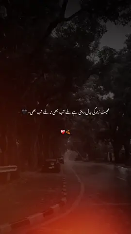 محبت زندگی بدل دیتی ہے ملے تب بھی نہ ملے تب بھی۔❤️‍🩹💫🍂 #foryou #foryoupage #viral 