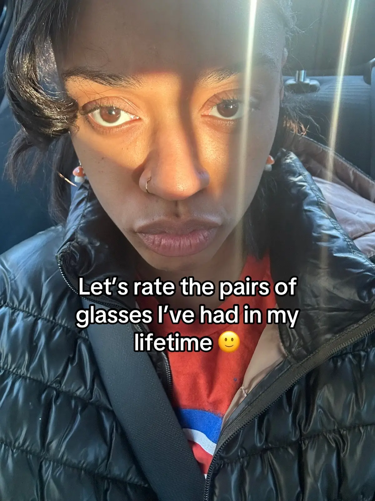 What do y’all think?? Are the big frames the best look for me or am i delusional? 😔 #zayskindafunny #glasses #zeelool #frame #rating 