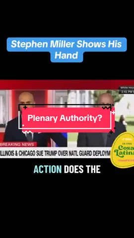 Stephen Miller is the mastermind of all of this.  He just told us his plan #limitless #authority #uspolitics #stephenmiller #freeze 