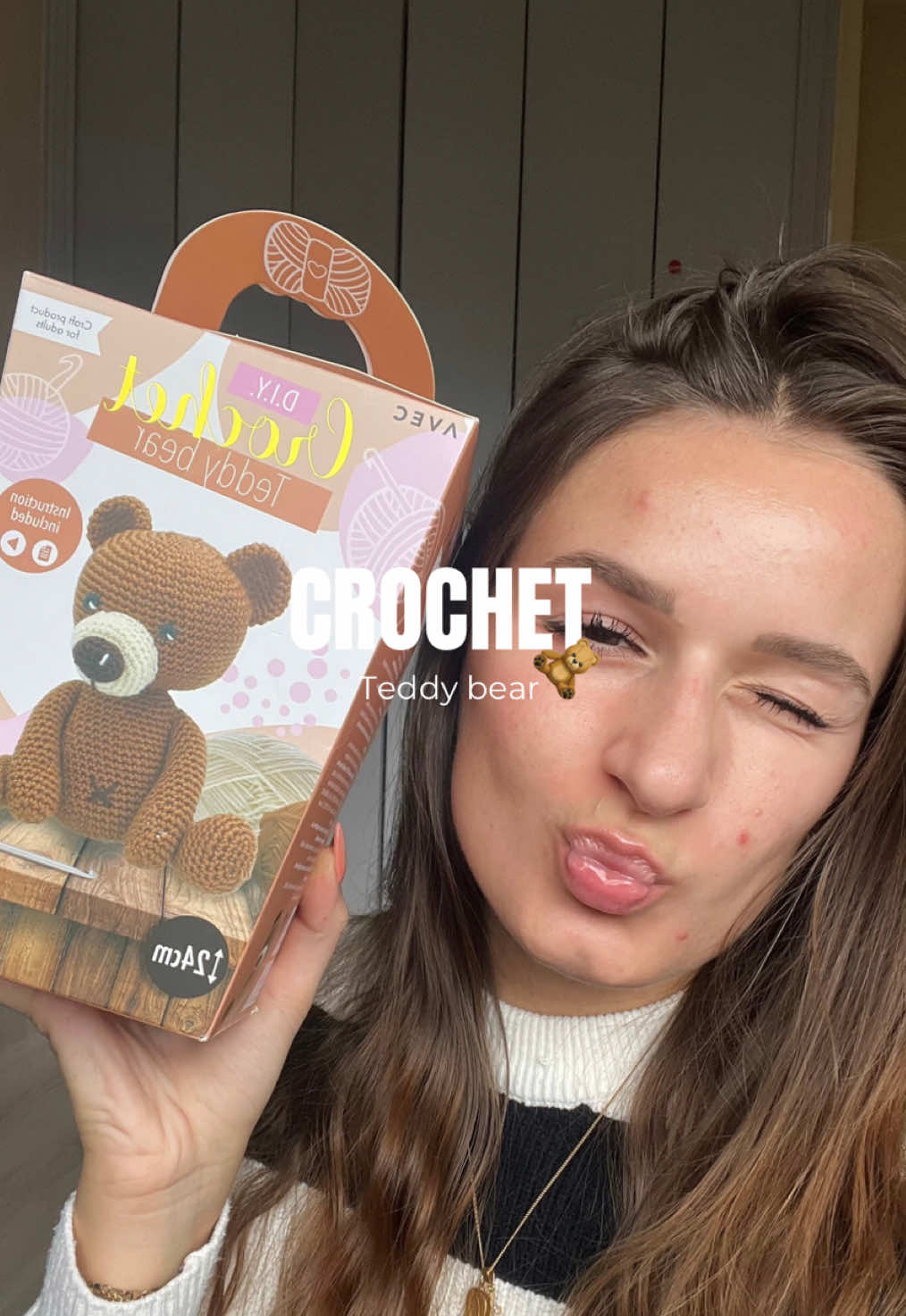 Trop mignon, hâte de le commencer !! 🧸 #action #haul #pelote 