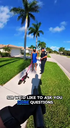 Wild Florida Chase: Gator-Walking Glitter Guy Throws Pocket Sand & Bolts from Cops! #aistorytelling 