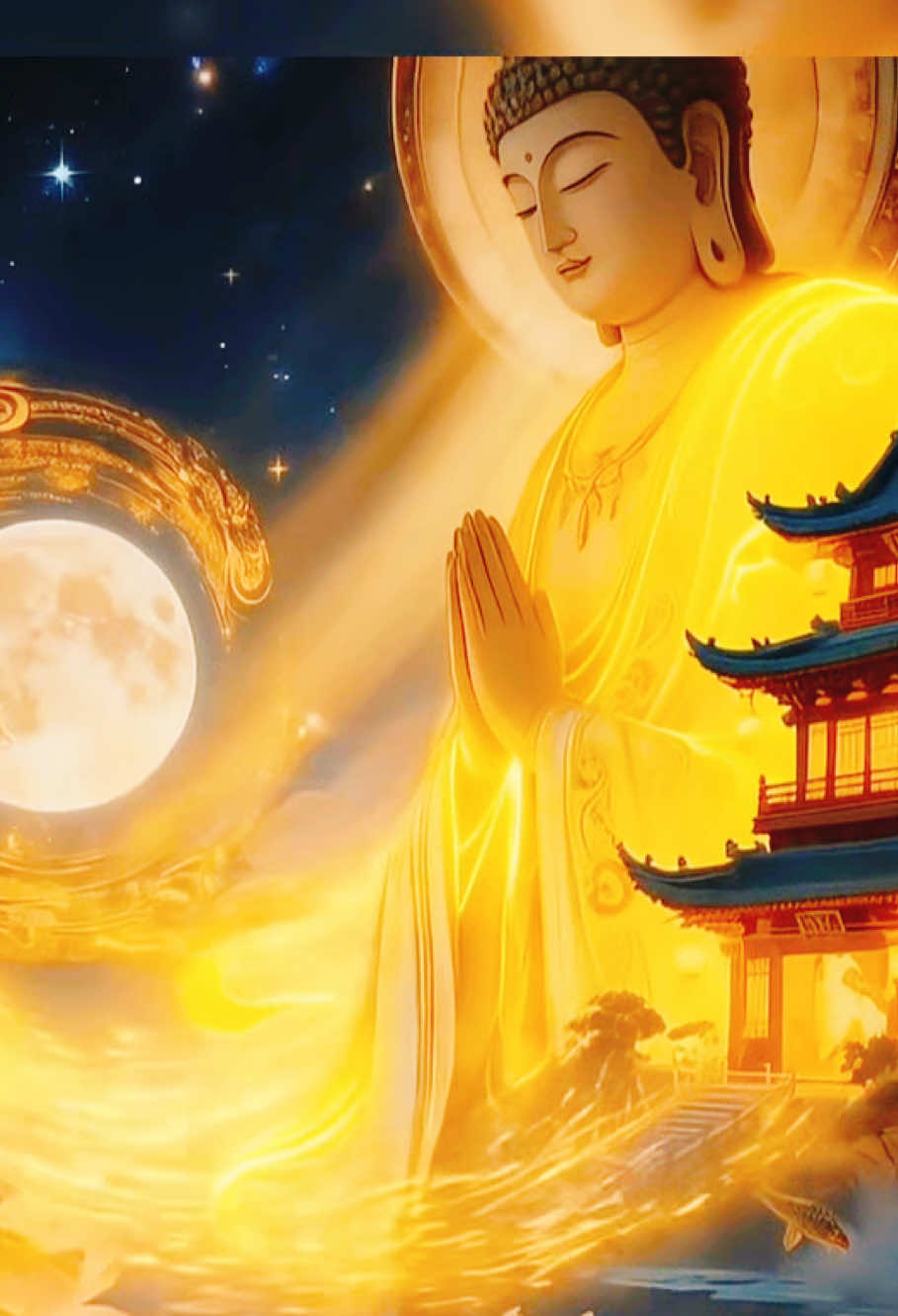 Thần chú BÌNH AN - GIÁC NGỘ - HẠNH PHÚC | Om Mani Padme Hum 🪷🪷🪷 #ommanipadmehum #anmanibatdihong #buddha #phatgiao #phatphapnhiemmau 