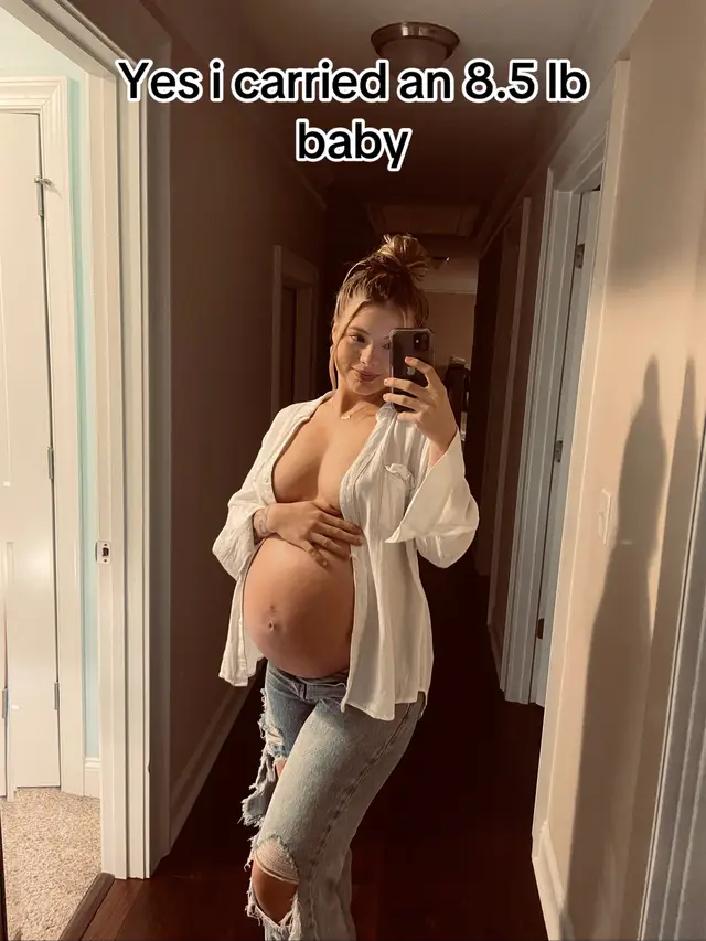 Still can’t believe how chunky my baby was 😭