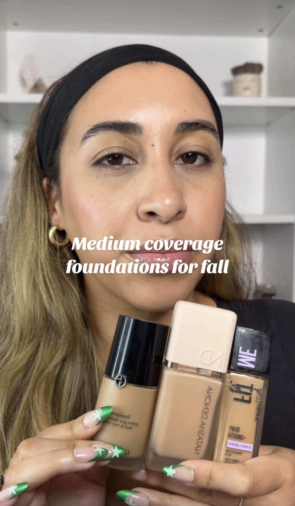 Here are three medium coverage foundations that you need to try this fall. because summer is over, the Humidity is gone so it’s time for real foundation.#foundation#fallmakeup#makeupreview#fallfoundation#creatorsearchinsights . @Armani beauty @Natasha Denona @Maybelline NY 