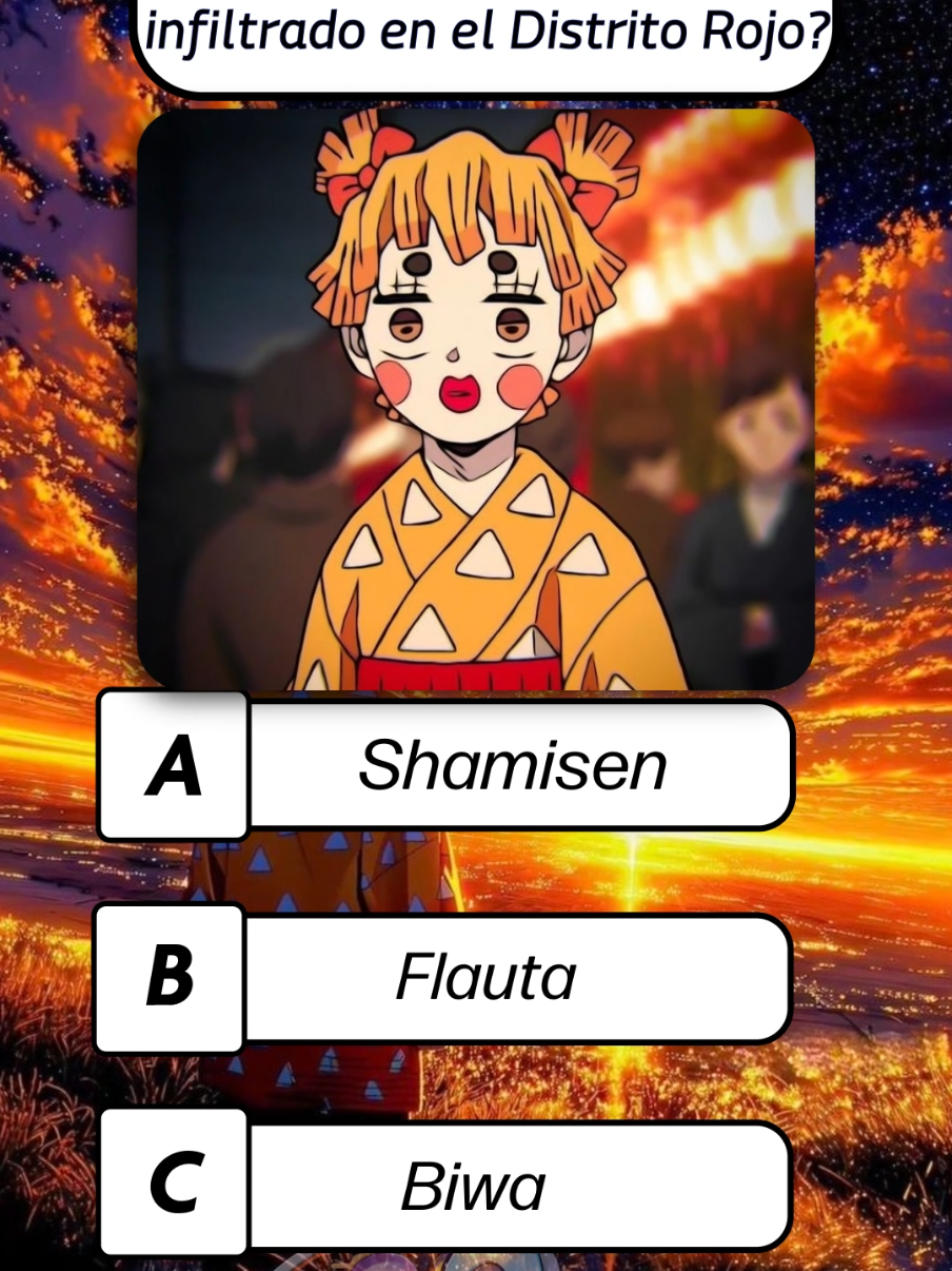 ⚡💛 ¿Eres fan de Zenitsu? 💤✨ Demuestra cuánto sabes del espadachín del Rayo en este quiz de Zenitsu, el temeroso pero poderoso cazador de demonios de Kimetsu no Yaiba. ⚔️🌙 🔥 Solo los verdaderos fans que recuerden sus batallas, técnicas y momentos más épicos lograrán el 100%. 👉 Reta a tus amigos y descubre quién conoce más sobre este ruidoso pero valiente guerrero. ⚡#quiz #otaku #anime #demonslayer #zenitsuagatsuma 
