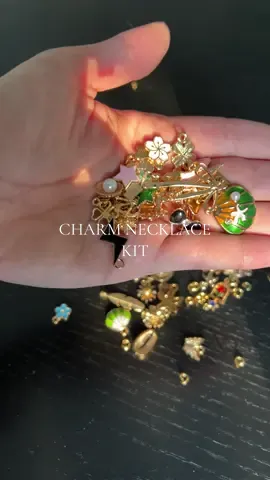 Girls night activity: diy charm necklaces and bracelets! This kit has over 100 charms to mix and match! #girlsnight #charmnecklace #craftidea #hobbies 