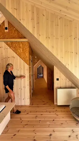 Welcome to an architectural dream wrapped in wood. ​Today, we're inviting you on an exclusive journey into a sanctuary where minimalist design meets the raw, comforting beauty of nature. Step onto these sun-drenched, golden floorboards and feel the immediate serenity. ​Join us as we peel back the layers and open the hidden doors of this stunning, light-filled attic retreat, revealing every cozy corner and inspiring detail of this modern wooden haven. #capcut #viral #foryoupage #foryou #fyp 