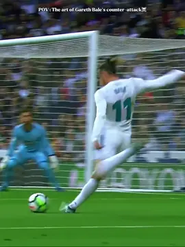 The art of Gareth Bale’s counter-attack☠️ 