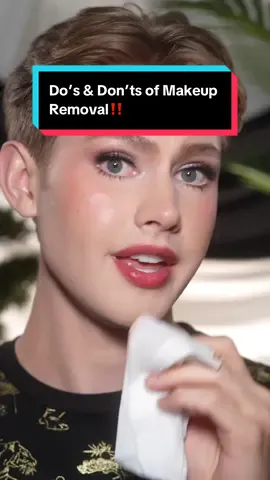 Do’s & Don’ts of Makeup Removal‼️Save this for later!🥰 What would you like to learn about next?  Products used: @Farmacy Beauty Green Clean Cleansing balm + @NEUTROGENA®️ Eye Makeup Remover + @Cetaphil Gentle Skin Cleanser + @Tatcha US silk Serum + @milkmakeup Vegan Milk + @The Original MakeUp Eraser cloth - also love @GarnierUSA Micellar w/ pad as wipe alternative  #skincare #makeupremoval #makeuphacks #cleansing 