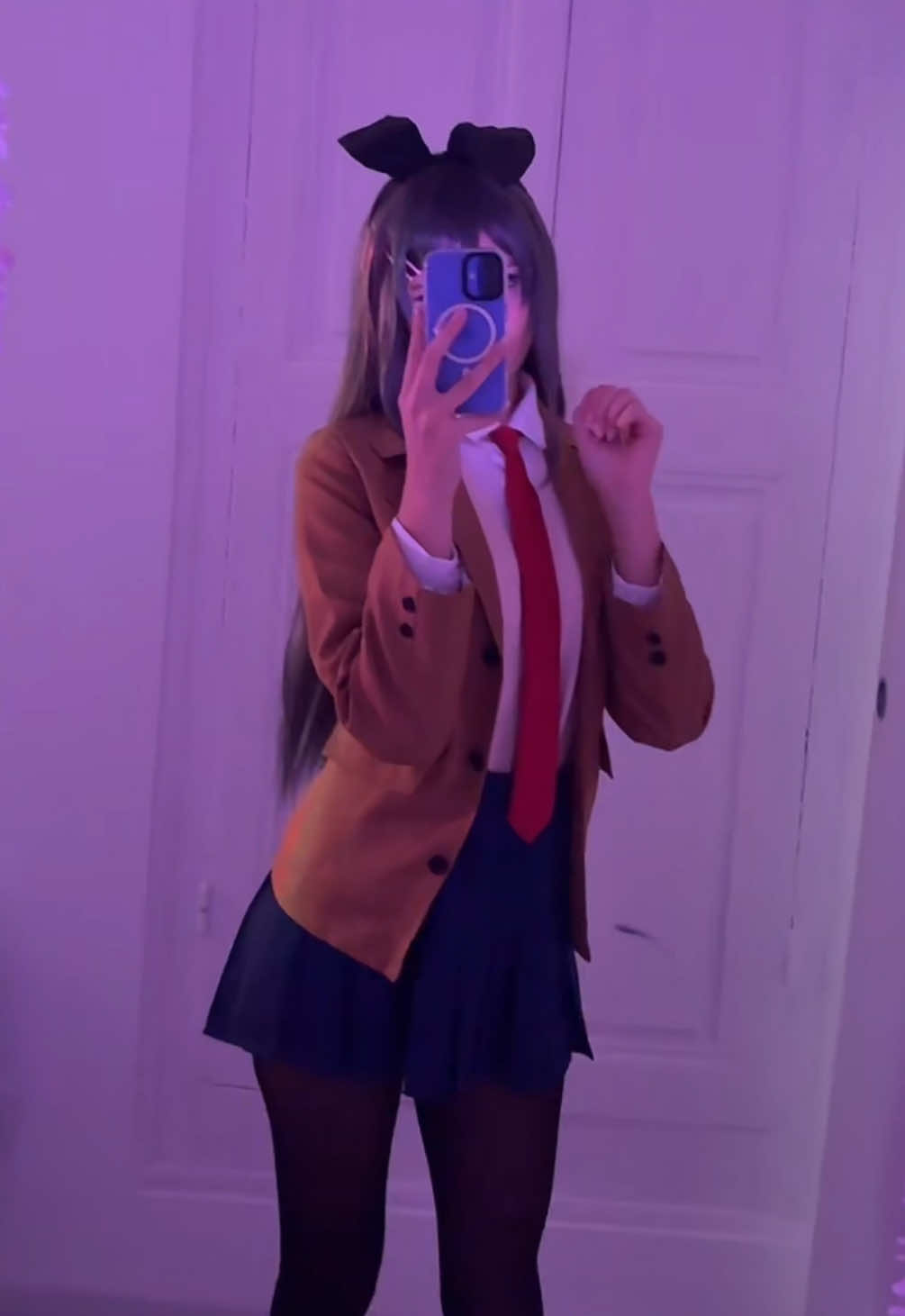 I hope you had a good day 🩷#cosplay #bunnygirlsenpai #maisakurajima #maisakurajimacosplay 