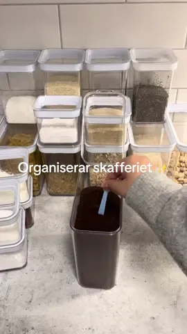 Skafferiet fick en glow up! 😍 #CleanTok #organizing #organisera #forupage #städtiktok @Rusta Sverige @Clas Ohlson || inget samarbete || 