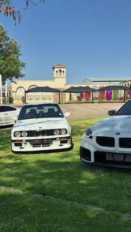 Two different Eras. Same Badge.  #g87 #gusheshe #bmw #cartok #xybca  @Sajjan reddy  @ammaar. 