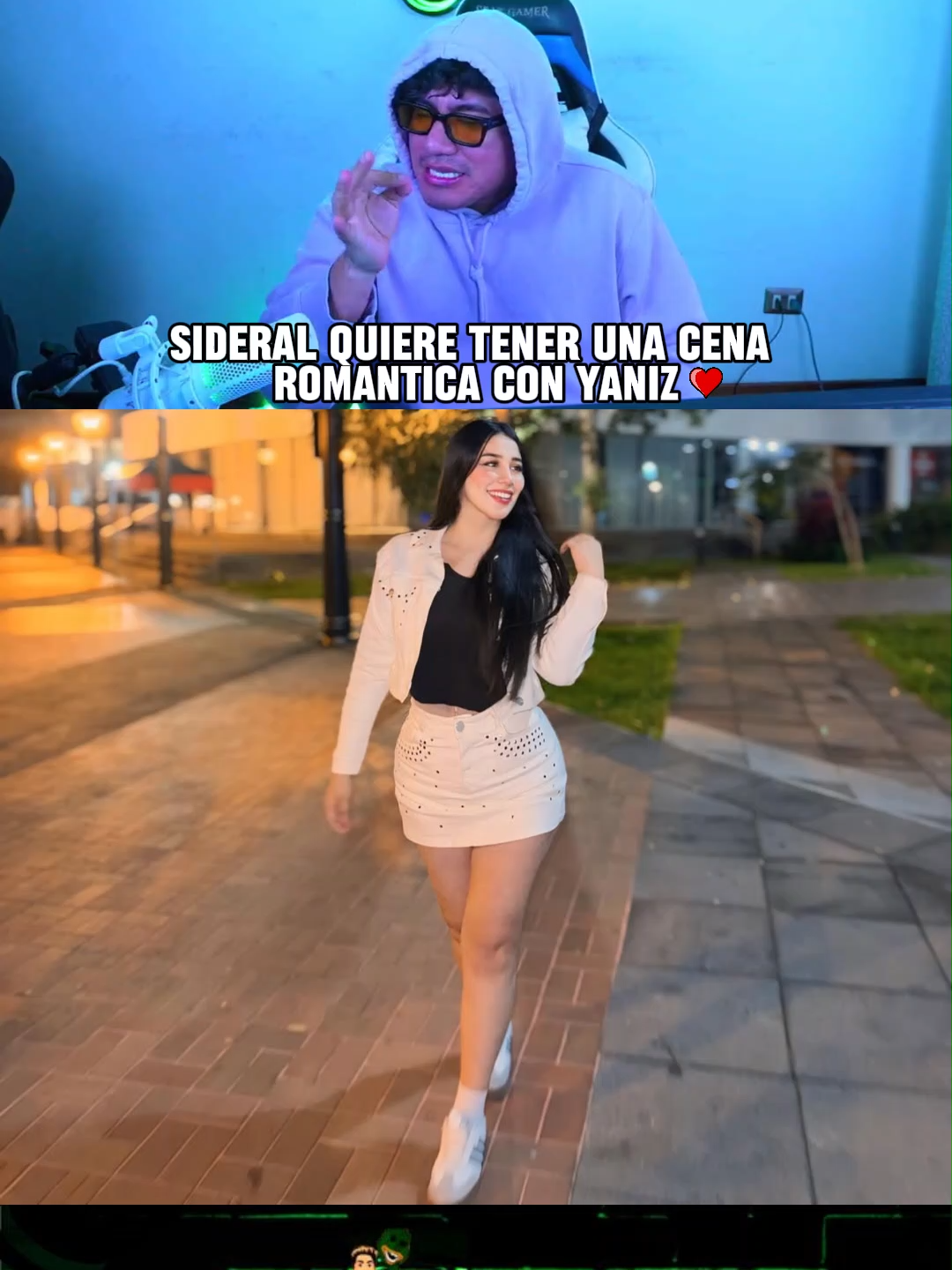 sideral y yaniz #zully #gatchurras😺💘 #gatchurra #zullytupro #kickperu  #bebaarmyoficial #bebaarmyisblack #sideralchocolatada  #sandraskins #smashdota #emetsukikick #yanizsalas #sideraldota #kickperu💚