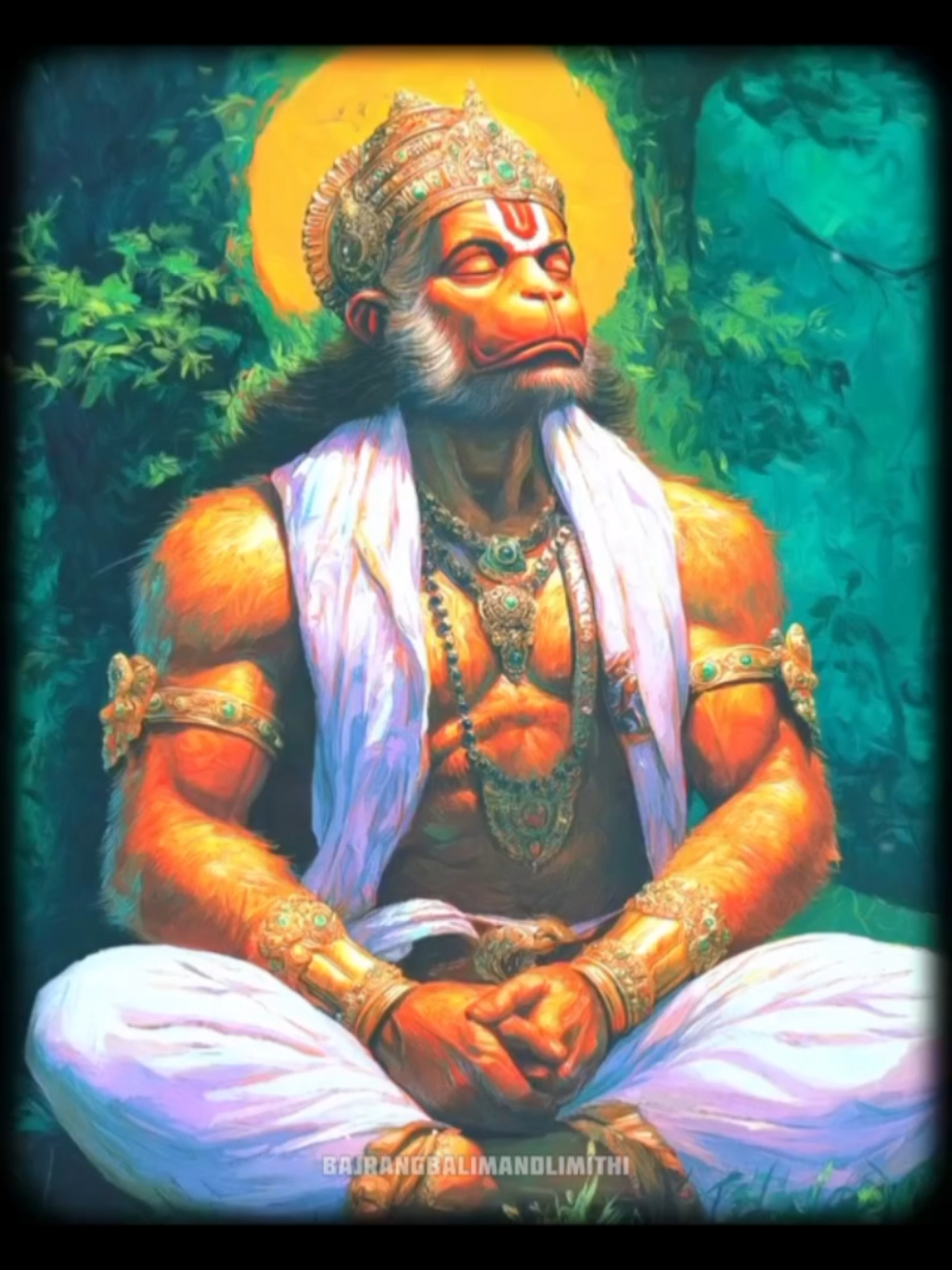 Rama Rama Ratte Ratte bitti  re umarya 🙏🕉️✨❤️ #jaishreeram #foryoupage #bajrangbalimandlimithi #hanumandada #jaibajrangbali 