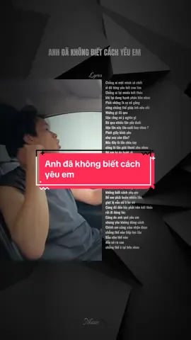 Dặn lòng sẽ chẳng thể quên đi em…  Người đãa khiến anh yêu hết lòng… #khongbietcachyeuem #yeutiktok #nhachay #huyquanhoa #cover 