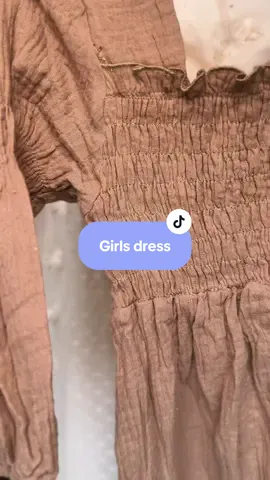 This would be such a cute dress for all the upcoming events of the season for your little girl 🫶🏻🍁🍄‍🟫 #LittleGirlDress #SweetCountryStyle #tiktokshopblackfriday #tiktokshopcybermonday #tiktokshopfalldealsforyou 