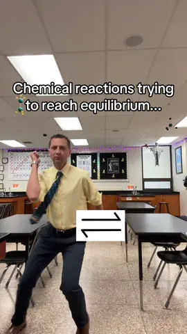 Shift happens... LeChatelier to the rescue! #chem #chemistry #STEM 