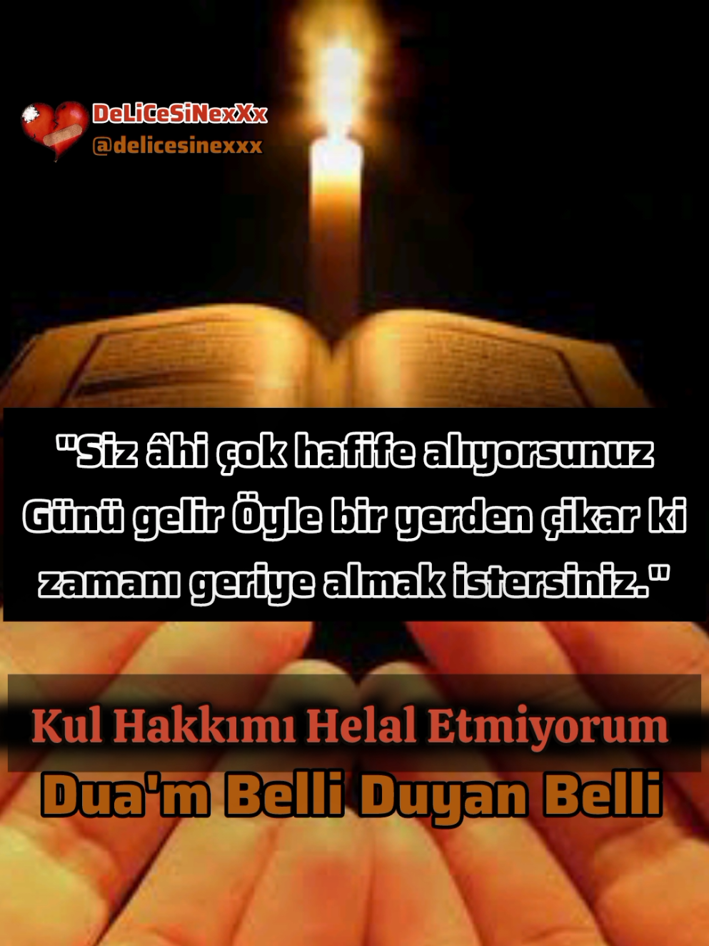 Siz Ahı Çok Hafife Alıyorsunuz, Günü Gelince öyle bir yerden çıkar ki zamanı geriye almak isterseniz de alamazsınız.. Kul Hakkı'mı Helal Etmiyorum. Dua'm Belli Duyan Belli 🤲 #kulhakkı #beddua En Büyük Kul Hakkı Sözleri #kulhakkısözleri Beddua Sözleri #bedduasözleri 
