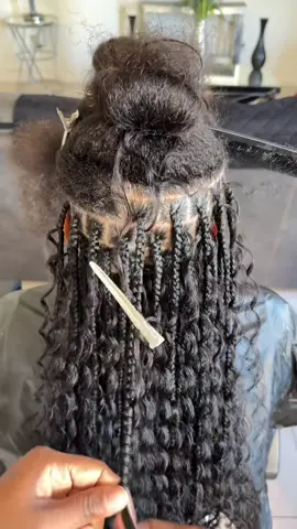 Simply Gorgeous 😍😍 Booking link in bio  #bohobraids #braids #fy