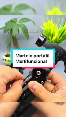 Martelo portátil Multifuncional #ferramentas #martelo #martelomultifuncional #carpintero 