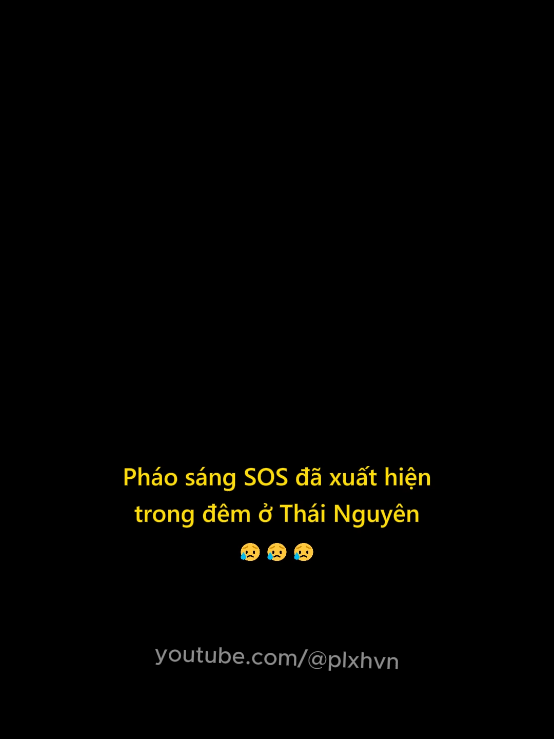 Pháo sáng SOS đã xuất hiện trong đêm ở Thái Nguyên 😥 #tintuc #tinnong #thainguyen #thoitiet #plxhvn #phapluatxahoi
