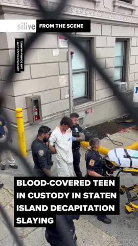 A 19-year-old is in custody in the decapitation of a 45-year-old man on Staten Island. #statenisland #nypd #newyorkcity #crime #nyc 