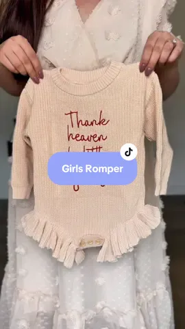 This is precious 🫶🏻 #BabyRomper #CutestLittleOne #tiktokshopblackfriday #tiktokshopcybermonday #tiktokshopfalldealsforyou 
