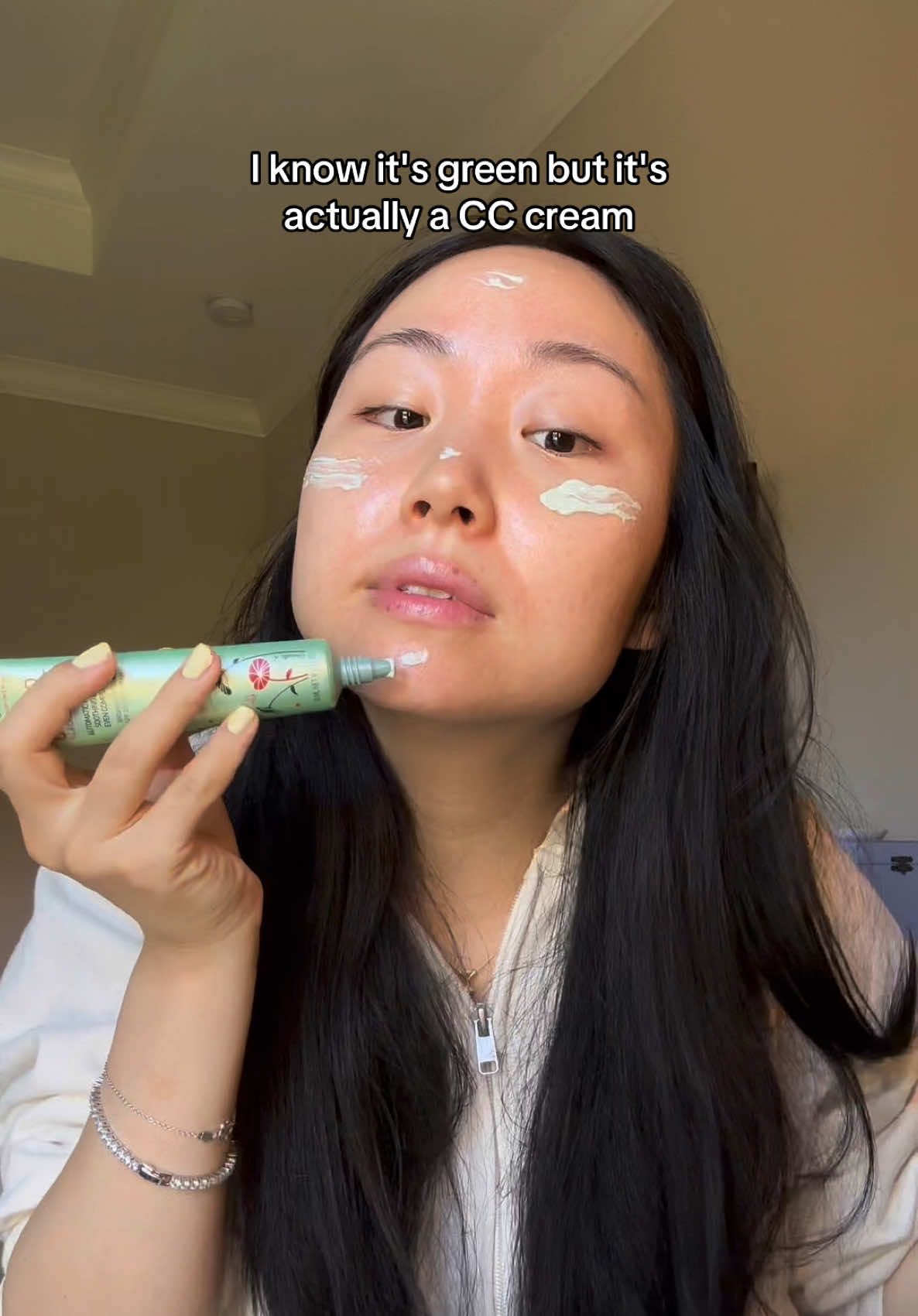 getting through postpartum one day at a time 🤍 Using @ErborianUSA CC Red Correct for my everyday look! #ErborianPartner #ErborianUSA #CCRedCorrect #Koreanskincare
