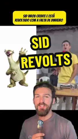 O Sid da era do gelo é crente agora mkkk 