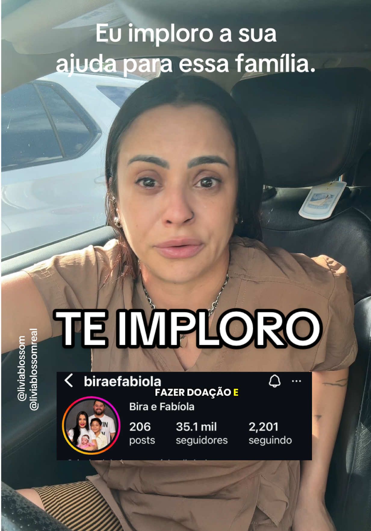 Por favor não faça vista grossa. #brasileirosnoseua #liviablossom #liviacontacasos 