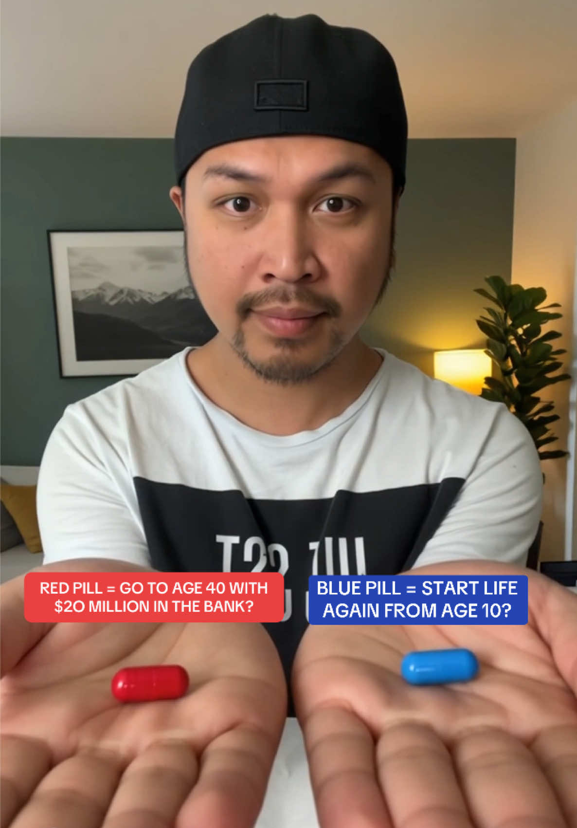 Which pill would you pick and why? #bluepillredpill #lasvegas #question 