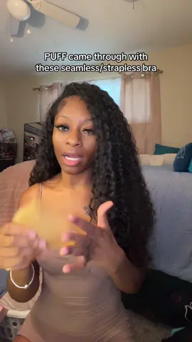 I just went from nothing to something 🤯🤯 #fyp #foryou #puffbra 