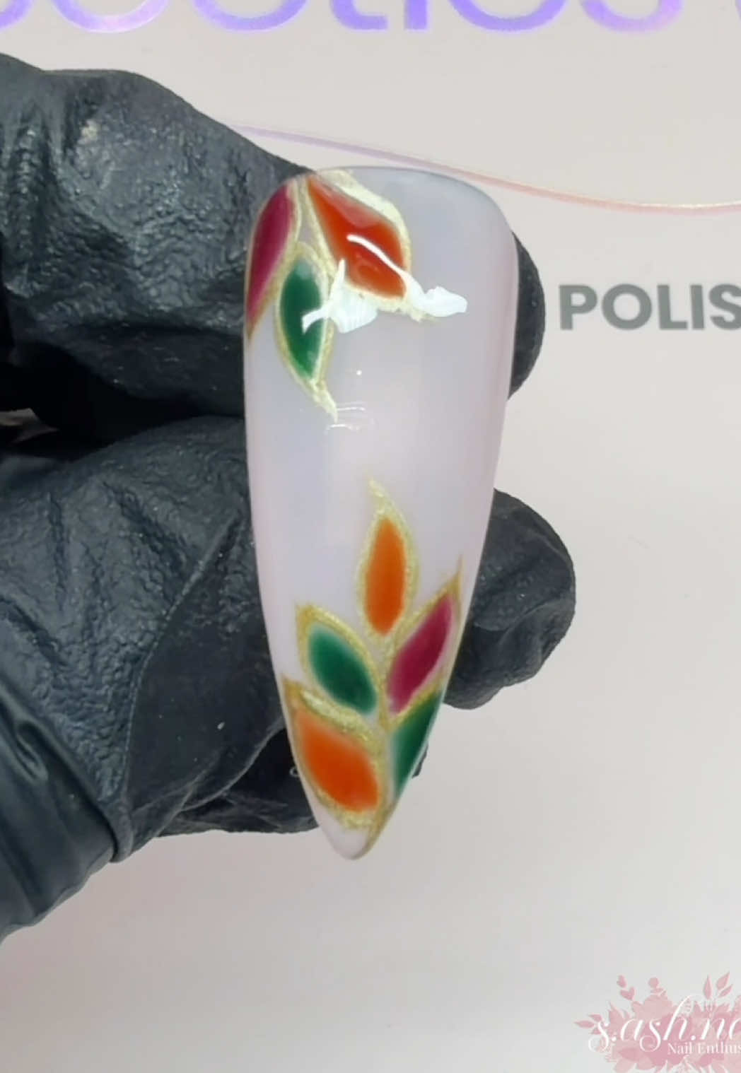 Check out my nail art tutorial on how I hand painted this elegant stained glass autumn nail. It’s super easy as long as you have steady hands.  🍁🍁🍁🍁🍁🍁🍁🍁🍁🍁🍁🍁🍁🍁🍁 @BeetlesGelPolishOfficial  Beetles Autumn Prism Jelly Gel Polish Set:(Amazon Link) Beetles Misty Rose Jelly Gel Polish: Amazon Link Beetles Gel Brush Set Beetles Nail Glue Gel 🧩Code: FALSASH10 (valid until Oct 31) *This code works on almost all products during the Fall deal period, excluding the $2.99 & $3.99 special items 🎁 Beetles Amazon Fall Promotion Details: Most Beetles products will be part of their Fall promotion, with exciting deals starting at just $2.99 & $3.99💅✨ 🗓️ Special Discount Schedule: Oct 1 – Oct 6: Up to 30% OFF on most items across the store Oct 7 – Oct 8: Up to 50% OFF on select items #beetlesgelpolish #beetlesnailnook #BTFallNailFest #primebigdealdays #beetlesjellygelpolish     Gel polish kits, brush set, and tips gifted to me by Beetles.