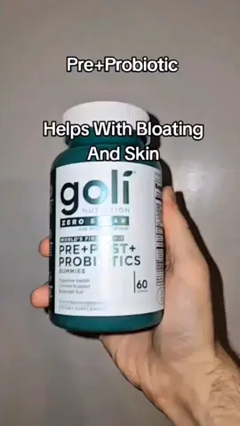 goli gummies pre+probiotic gummies #goli #probiotics #prebiotics #gummies #guthealth 