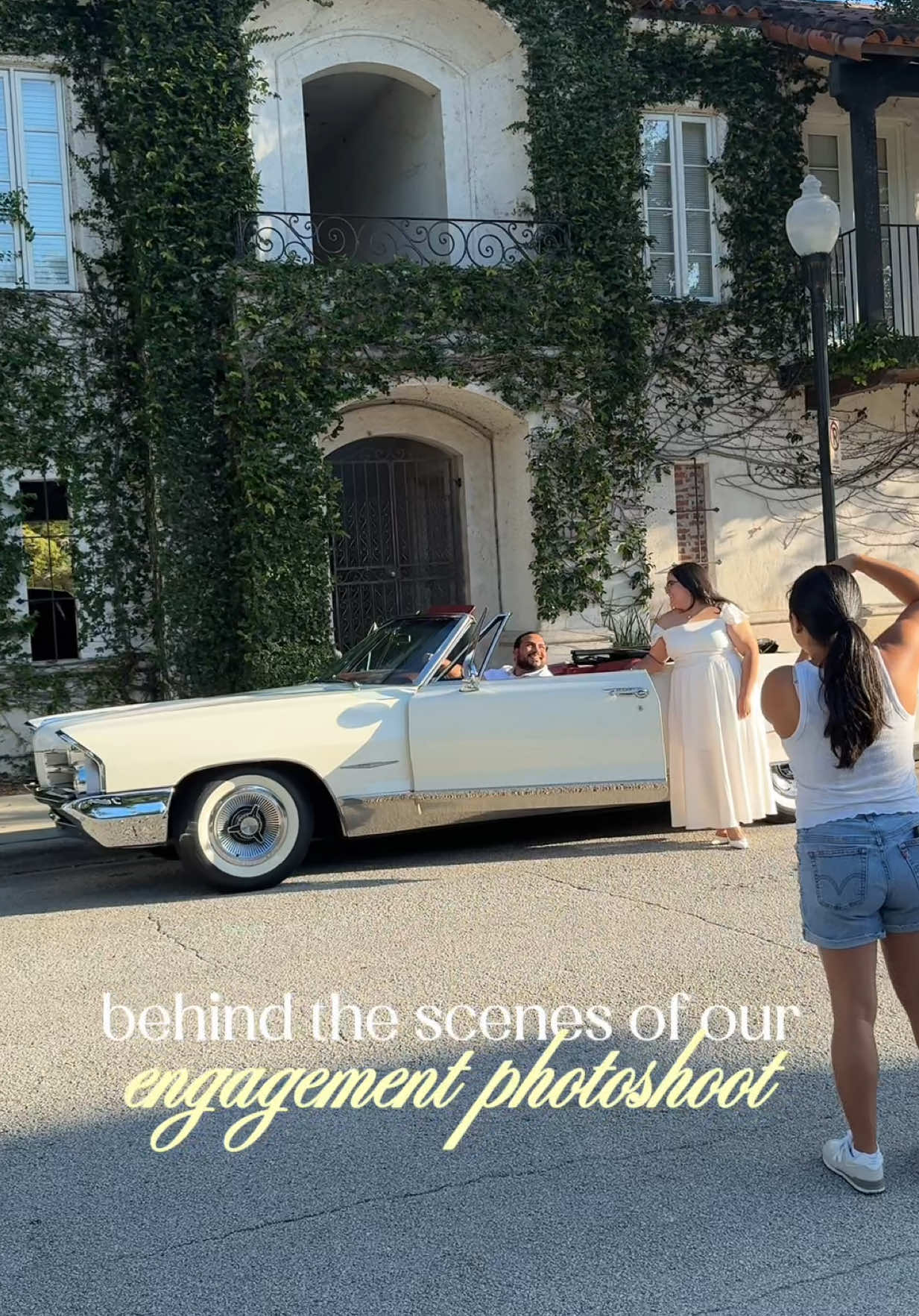 absolutely fell in love with the photos from our engagement shoot, I wanted to share some behind the scenes of the special day 💚  #engagementshoot #engaged #bridetok #2025bride #orlandocreator 