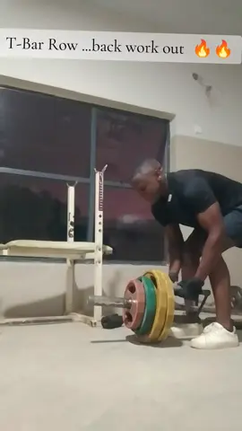 T-BAR Rows  #backday  #gym  #Fitness  #Zambia 