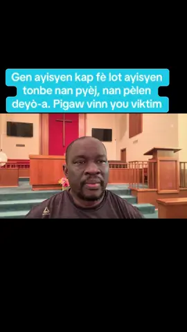 Gen ayisyen kap fè lot ayisyen tonbe nan pyèj, nan pèlen deyò-a. Pigaw vinn you viktim